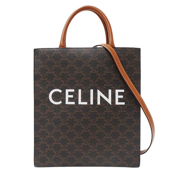 CELINE Brown Shoulder Bag - Picture 1 of 14